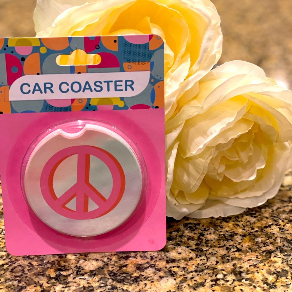 Car coastal peaceful sign